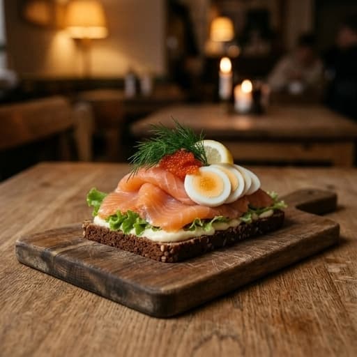 Laxsmörgås